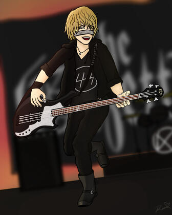 Reita from the GazettE (06/2024, Clip Studio Paint)