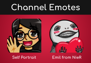 Channel Emotes (2022, Photoshop)